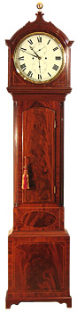 Mahogany longcase Mahogany longcase