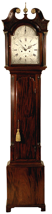 Howden mahogany clock